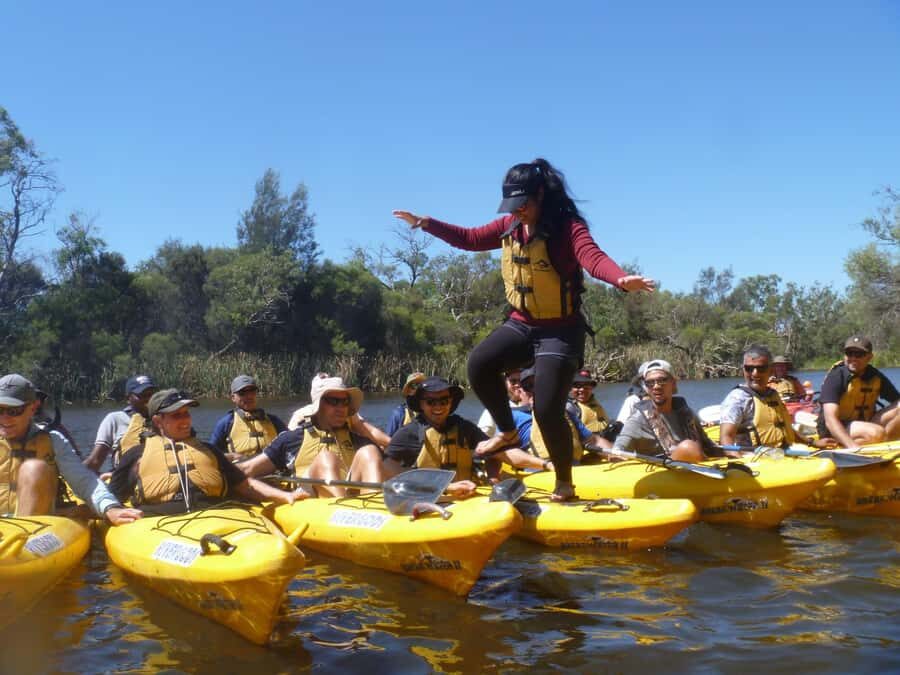 Canning River Half-Day Kayak Wildlife Tour - The halfway break: snack time built into the paddling plan