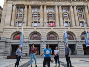 Discover Perth Walking Tour: History, Art, Sights + More! - Yagan Square and London Court: the city’s attitude in architecture