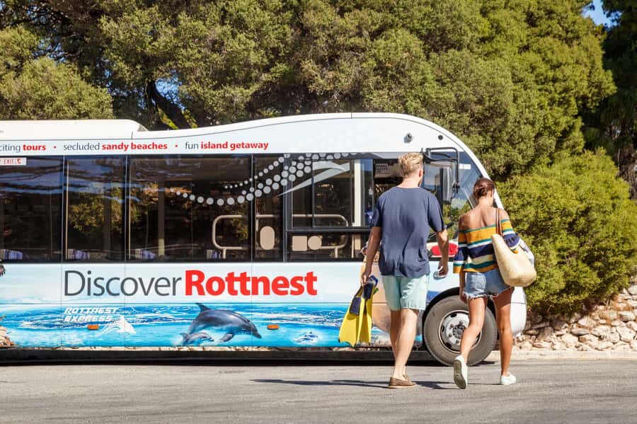 From Fremantle: Rottnest Island Ferry & Bus Day Tour - The 90-minute Discovery Coach loop: what you learn in 22 km