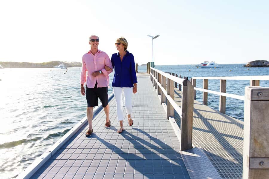 From Perth: Rottnest Island Ferry & Bike Trip - Quokkas and Beaches: Basin, Parakeet Bay, and Little Armstrong Bay