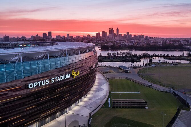Optus Stadium HALO by Twilight - Photos included: where the view meets the moment