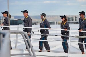 Optus Stadium HALO Roof Climb - Meeting at Gate D: getting from ground level to the roof quickly