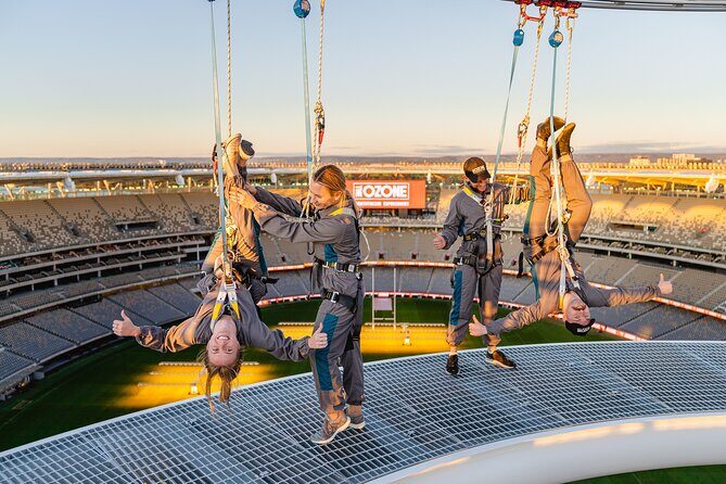 Optus Stadium VERTIGO by Twilight - Optus Stadium at twilight is a smart match for nerves