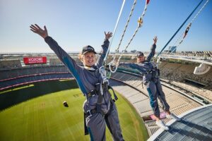 Optus Stadium VERTIGO Experience - The Western Viewing Deck: Perth context you can actually see