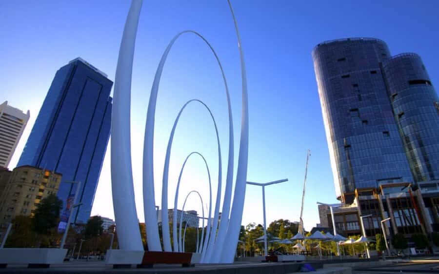 Perth & Fremantle Small-Group Tour with Swan River Cruise - Elizabeth Quay, Perth city sights, and the guide-led flow