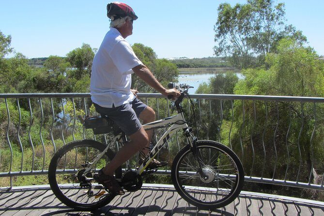 Perth Landmarks & Scenic Foreshore - Guided Bike Tour - Old Mill (1835) and the timeline effect that makes the ride stick