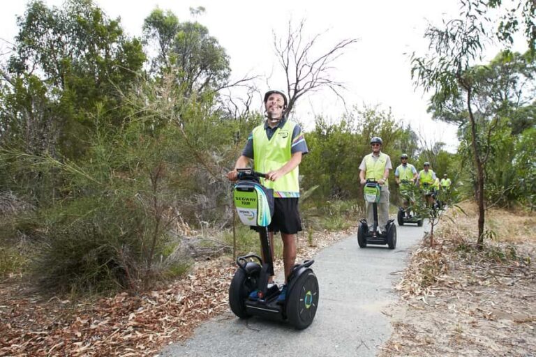 Perth Segway 1.5 Hour Kings Park Tour - Rider training: how you get confident fast (or at least prepared)