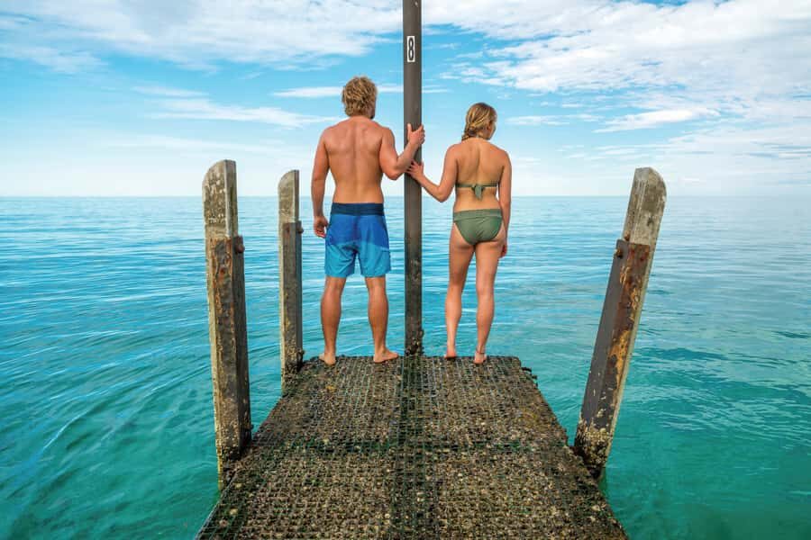 Perth to Exmouth: 6-Day Ningaloo Reef & Coral Coast Tour - Pinnacles Desert and Kalbarri Skywalk: desert and gorge views with payoff