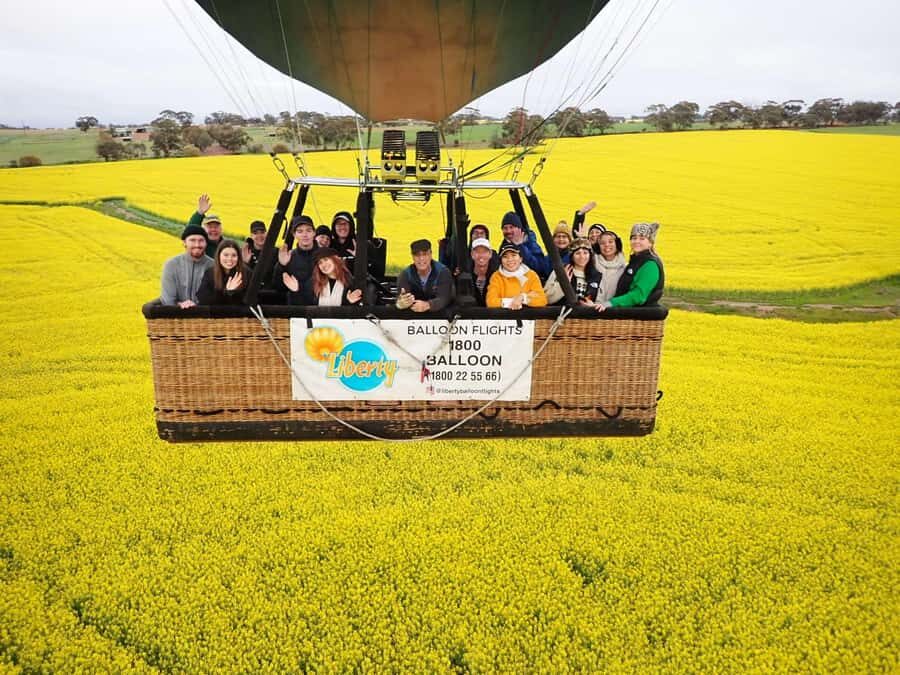Perth to Northam: Balloon flight including shuttle bus - Quick hits (what makes this balloon flight work)