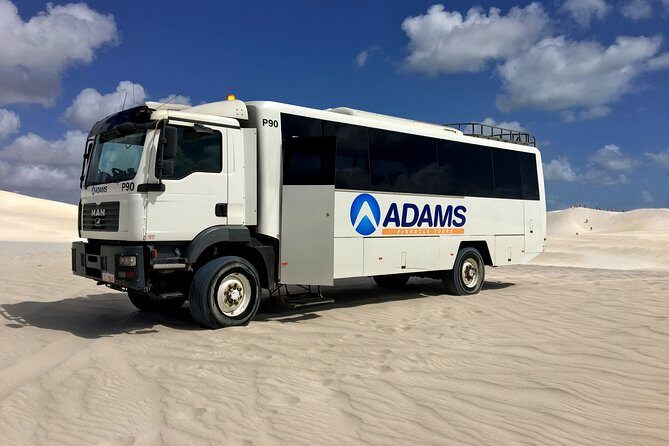 Pinnacles Desert, Koalas and Sandboarding 4WD Day Tour from Perth - Lancelin Dunes: 4WDing the Sand and Sandboarding the Fun Part