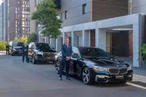 Private Luxury Transfer from Perth CBD to Perth Airport - Door-to-door arrival at 3 Fricker Rd