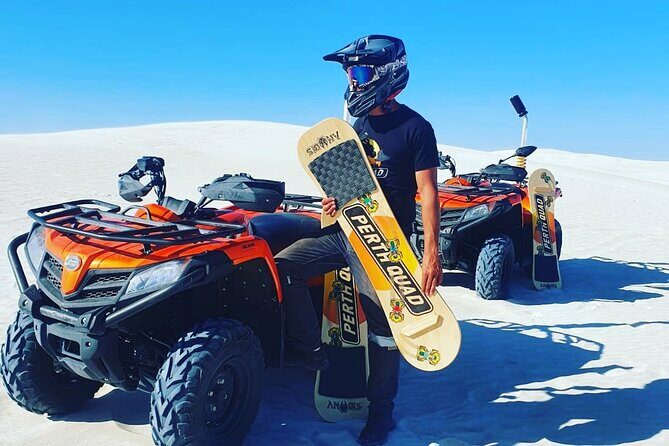 Sandboard and Quad Bike Adventure in Lancelin - Equipment, helmets, and what to bring so the day feels easy