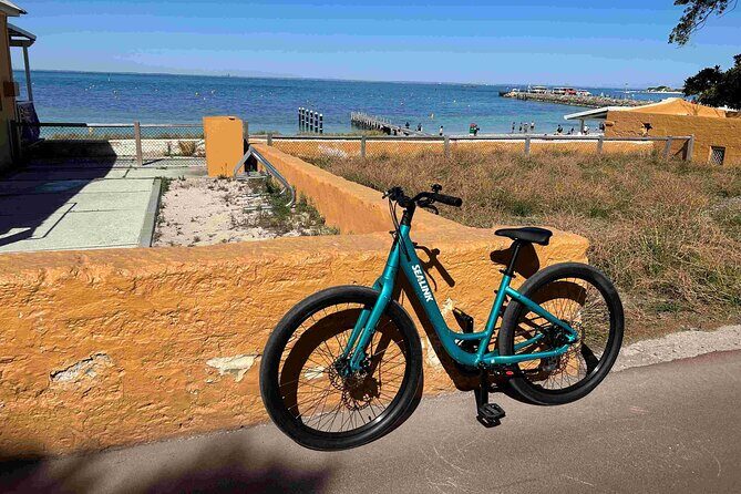 Sealink Bike & Ferry Package from Perth to Rottnest - First Steps on Rottnest: Bike Wristband, Helmet, and Lock