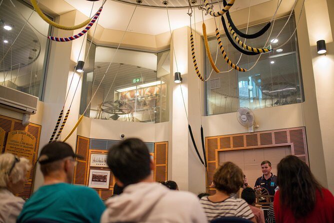 The ANZAC Bell Tour - Level 1 ringing chamber: where you go from watching to chiming