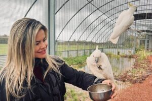 THE WHEATBELT & NEW NORCIA day tour of history, taste & nature. - Limestone Park Stud: gardens, coffee, and free-flight aviaries